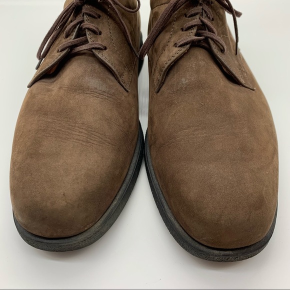 Men’s Auth Tod’s Derby Oxford Lace Up Brown Suede Lace Up Shoes Size 8 - Picture 3 of 15
